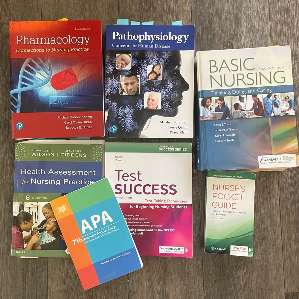 Nursing BSN Textbooks - brand new!